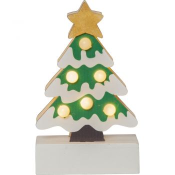 Decorațiune luminoasă albă/verde de Crăciun Freddy – Star Trading ieftina