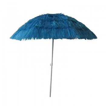 Umbrela pentru plaja Wakiki Blue, nylon si metal, 180 cm, albastru
