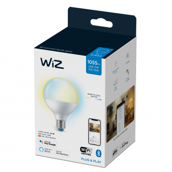 Bec LED cu WIFI Wiz Connected Light, alba calda, E27, 75 W, 1055 Im,  2700k-6500k ieftin