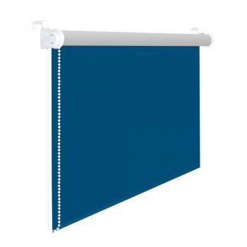 Rulou textil opac, Clemfix Termo-K111, 58 x 160 cm, albastru