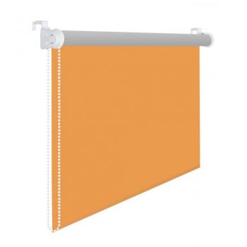 Rulou textil opac, Clemfix Termo-K114, 65,5 x 160 cm, portocaliu