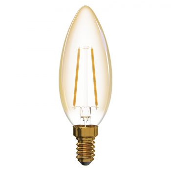 Bec LED Emos, lumanare, E14, 2.1 W, 190 lm, lumina alba naturala 2200 K ieftin