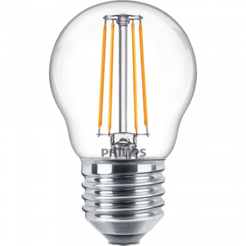 Bec LED lustra Philips, E27, 4.3 - 40W, lumina alba calda 2700 K ieftin
