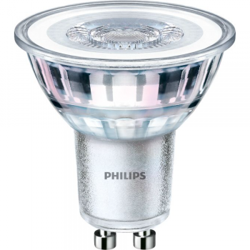 Bec LED spot Philips, GU10, 4.6 - 50W, lumina alba rece 4000 K ieftin