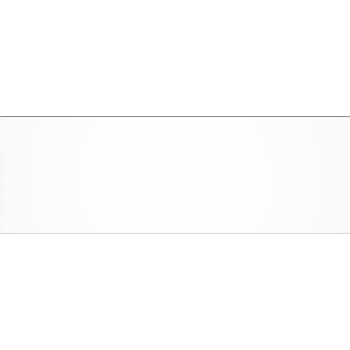 Faianta baie glazurata Carneval ZBK 62001, alb, lucios, uni, 60 x 20 cm