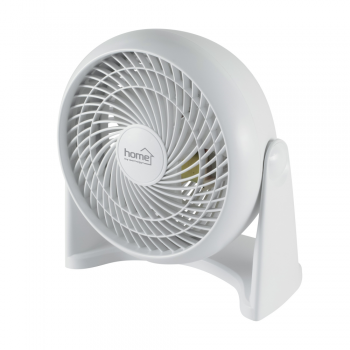 Ventilator de masa/perete Home, 50W, 3 trepte, plastic, alb, 23 cm