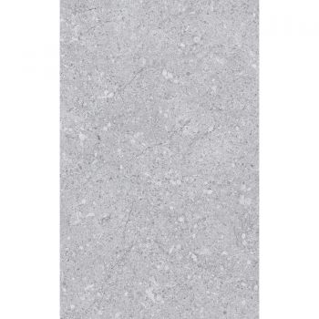 Faianta baie Kai Greco Grey, gri, mat, aspect de piatra, 40 x 25 cm