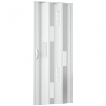 Usa plianta cu geam Italbox Aurora, alb, 85 x 203 cm