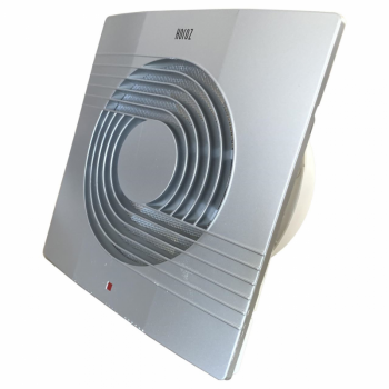 Ventilator axial de perete, Helix 100-Silver, debit 100 m3/h, diametru 100 mm, 12W