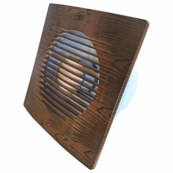 Ventilator axial de perete, Horoz Fan 150-Walnut, debit 150 m3/h, diametru 150 mm, 20 W