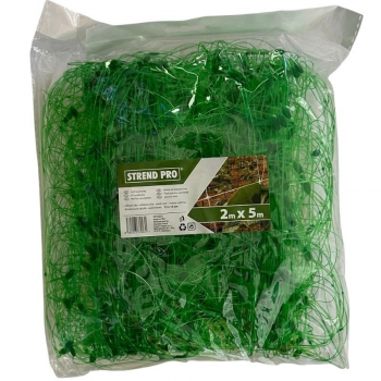Plasa pentru castraveti sau plante agatatoare Strend Pro Premium, dimensiune 2x5 m, verde ieftina