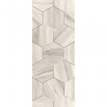 Faianta baie / bucatarie glazurata Keramin Myth 7, bej, mat, aspect de parchet, 50 x 20 cm