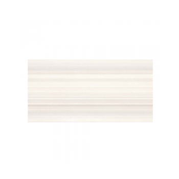 Faianta baie Cesarom Stripes, gri, lucios, model, 50 x 25 cm