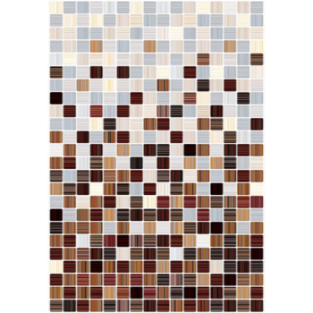 Faianta baie glazurata Glamour 3C, multicolor, lucios, aspect de piatra, 40 x 27.5 cm