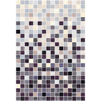 Faianta baie glazurata Keramin Glamour 4C, multicolor, lucios, aspect de piatra, 40 x 27.5 cm