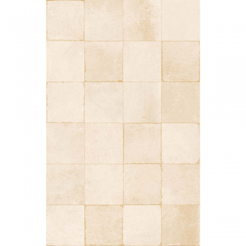 Faianta decorativa Kai Ceramics Latina, bej, aspect mosaic, finisaj mat, dreptunghiulara, grosime 0,8 cm, 25 x 40 cm