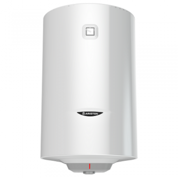 Boiler electric 100 l Ariston Pro 1 R 100 VTD, 1800 W, vertical, 1 serpentina, 1 rezervor, alb, 28 kg, 913 x 450 x 450 mm