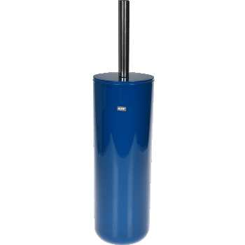 Perie WC MSV Inagua, plastic, albastru, 9.3 x 35.5 cm ieftin