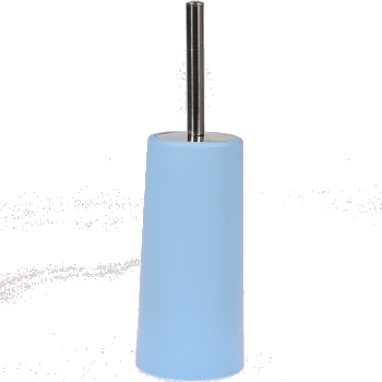 Perie WC MSV Slim, polipropilena/metal inoxidabil, bleu, 10 x 22 cm ieftin