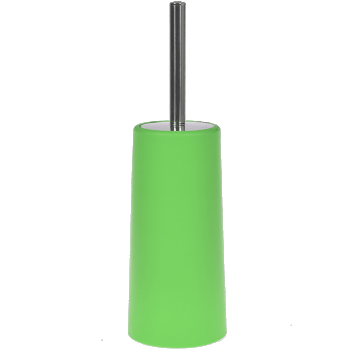 Perie WC MSV Slim, polipropilena/metal inoxidabil, verde, 10 x 22 cm ieftin