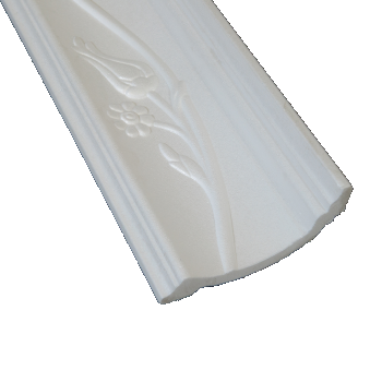 Bagheta decorativa DP146, alb, polistiren extrudat, 2 m ieftin