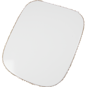 Capac pentru WC Roca Debba, rectangular, duroplast, alb ieftin