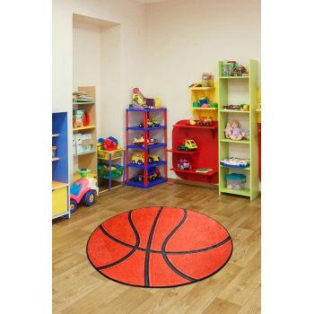 Covor de Copii Minge de Basketball Kobe Bryant, 140x140 cm