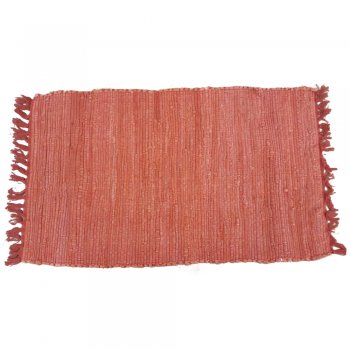 Covor tesut Mexican, rosu, 100% bumbac, 50 x 90 cm ieftin