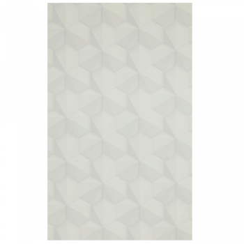 Tapet vinil Loft 218419, alb, model geometric 3D, 10 x 0.53 m