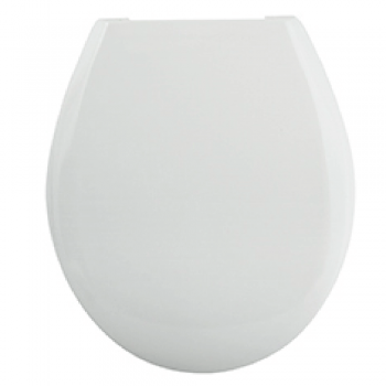 Capac pentru WC Romtatay Arizona, duroplast, alb, 43 x 36.5 cm ieftin