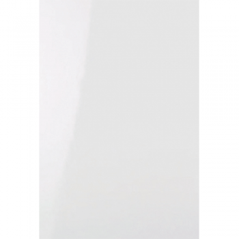 Faianta baie Kai White Gloss, alb, lucios, uni, 30 x 20 cm