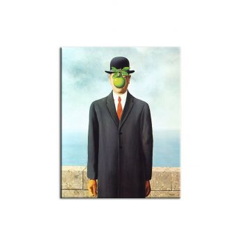 reproducere Rene Magritte, Syn człowieczy 40x50 cm ieftina
