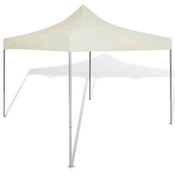 41463 Cream Foldable Tent 3 x 3 m