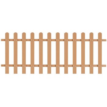 Gard din șipci 200 x 80 cm WPC