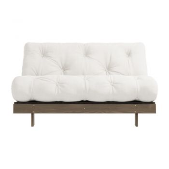 Canapea albă extensibilă 140 cm Roots – Karup Design