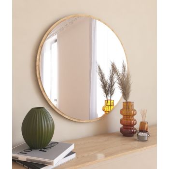 Oglindă Ozze - Natural, Natural, 2x60x60 cm