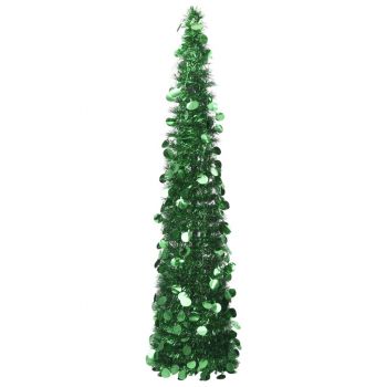 Brad de Crăciun artificial tip pop-up verde 150 cm PET