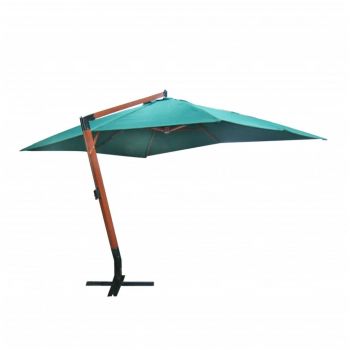 Umbrelă de soare 300 x 400 cm Verde