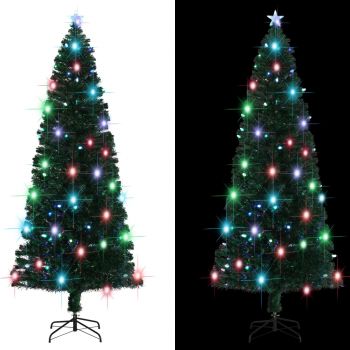 Brad de Crăciun artificial cu suport/LED 240 cm 380 ramuri