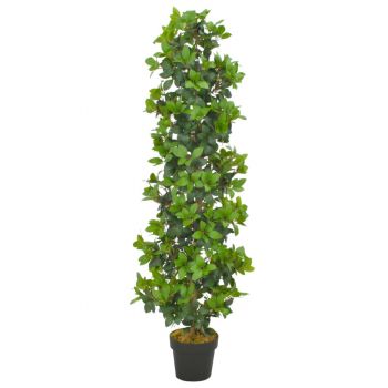 Plantă artificială dafin cu ghiveci verde 150 cm