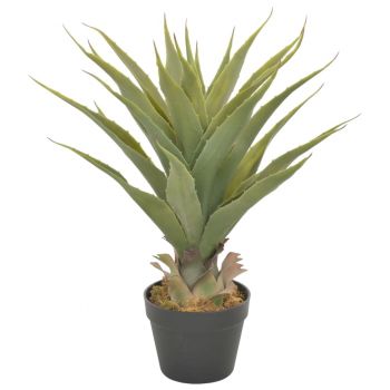 Plantă artificială yucca cu ghiveci verde 90 cm