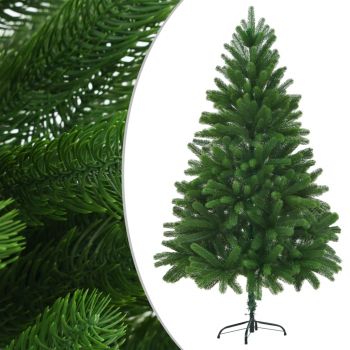 Brad de Crăciun artificial ace cu aspect natural 180 cm verde ieftin