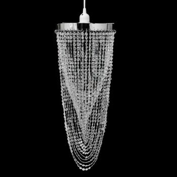 Lampă de tavan cu cristale 22 x 58 cm ieftin