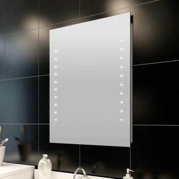 Oglinda de baie cu lumina LED 50 x 60 cm