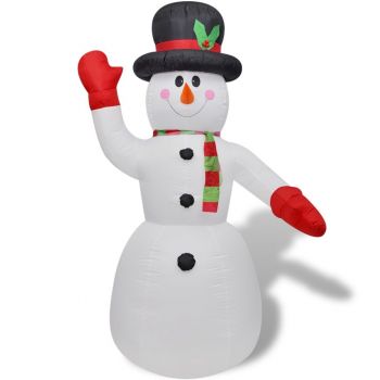Om de zăpadă gonflabil 240 cm