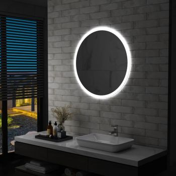 Oglindă cu LED de baie 80 cm
