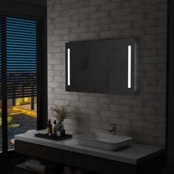 Oglindă de perete de baie cu LED 100 x 60 cm ieftina