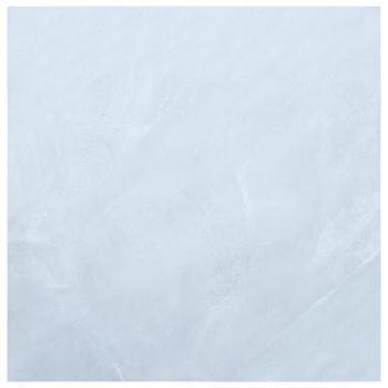 Plăci de pardoseală autoadezive alb marmură 511 m² PVC