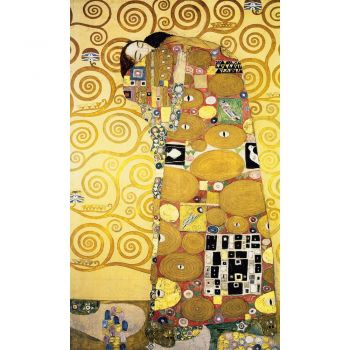 Tablou - reproducere 50x80 cm Fulfilment, Gustav Klimt – Fedkolor