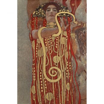 Tablou - reproducere 60x90 cm Hygieia, Gustav Klimt – Fedkolor